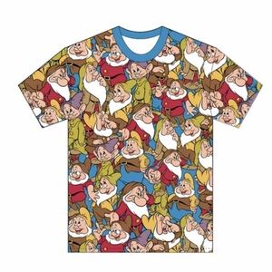 CAKEWORTHY DISNEY Snow white And the Seven Dwarf AOP T-shirt